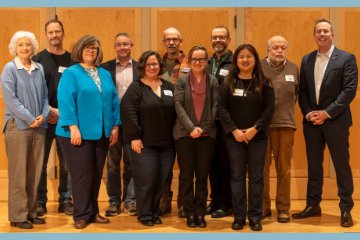Group of participants from the Book Recognition Event at Central Michigan University.