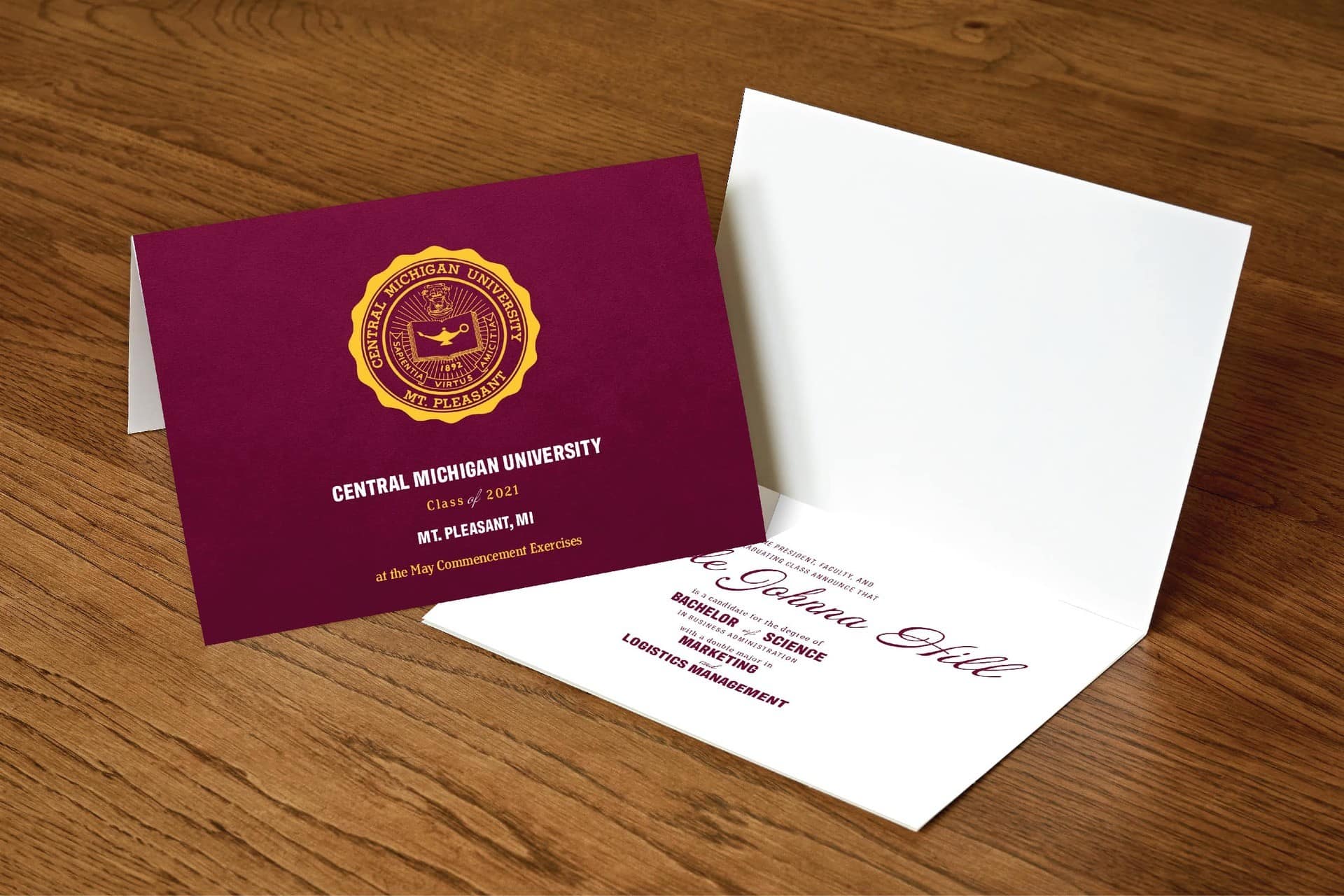 Media Graphix CMU graduation announcements