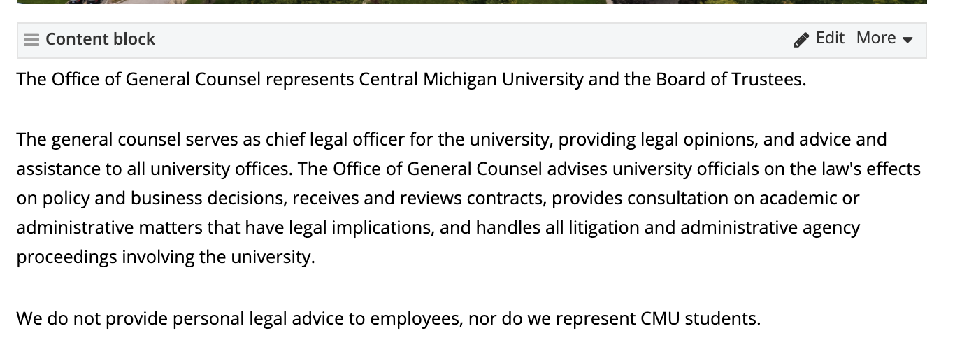 Content block example