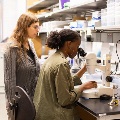 Laurianne Pene, 2019 McNair Scholar, Doing Cool Research